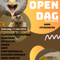 Open Dag – Fotografie zaterdag 11 mei 2024